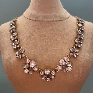 J Crew Flower Statement Necklace